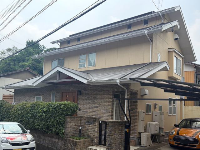 【定期点検】北九州市小倉北区高尾：塗装10年経過の真実